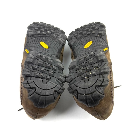 Patagonia Cabot Shoes‎ 14 Mens Vibram Sole Brown Velvet Suede Lace Up 47 - Picture 10 of 11